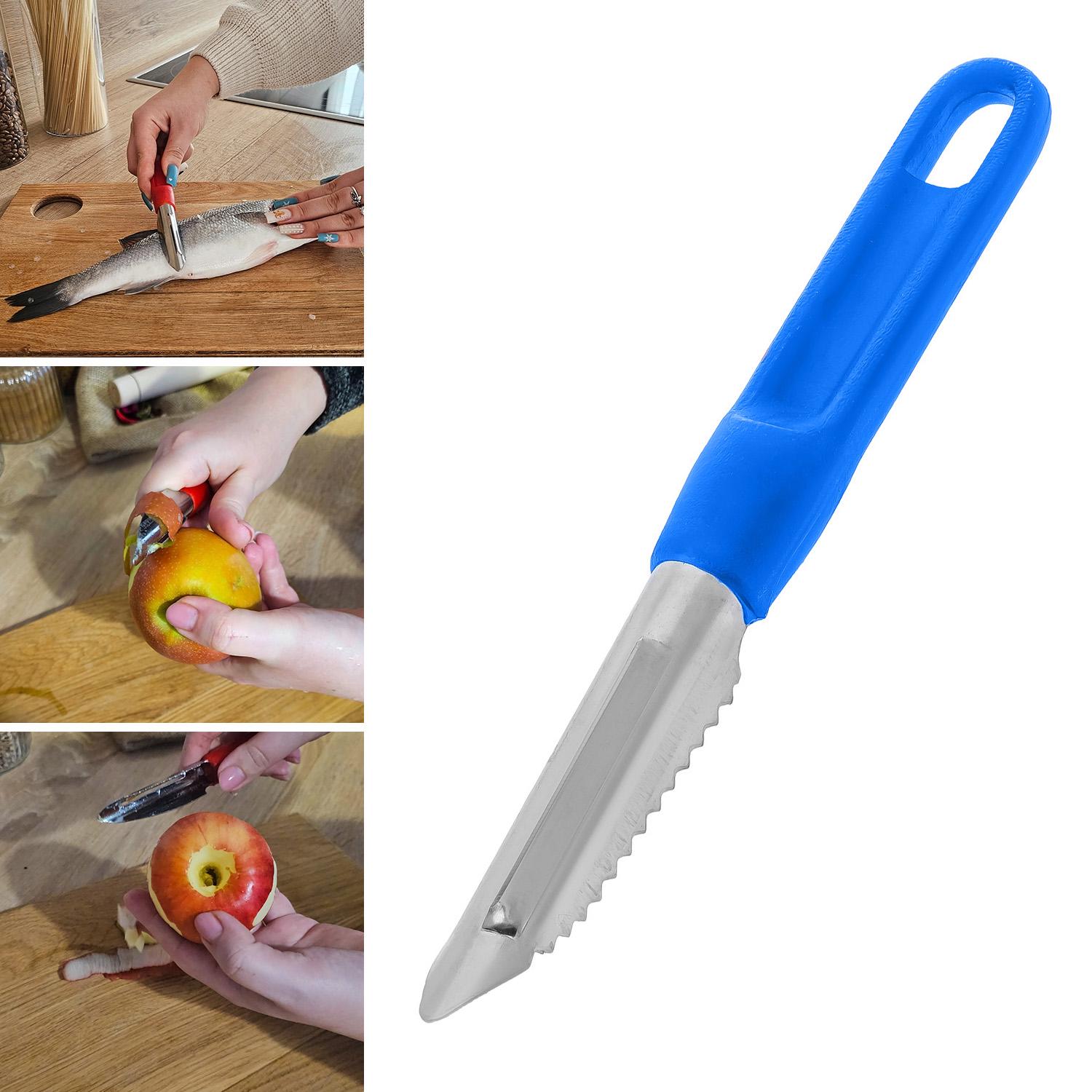 Нож для чистки рыбы 18 см Синий (86235) - фото 14 Нож для чистки рыбы 18 см Синий (86235) - фото 14