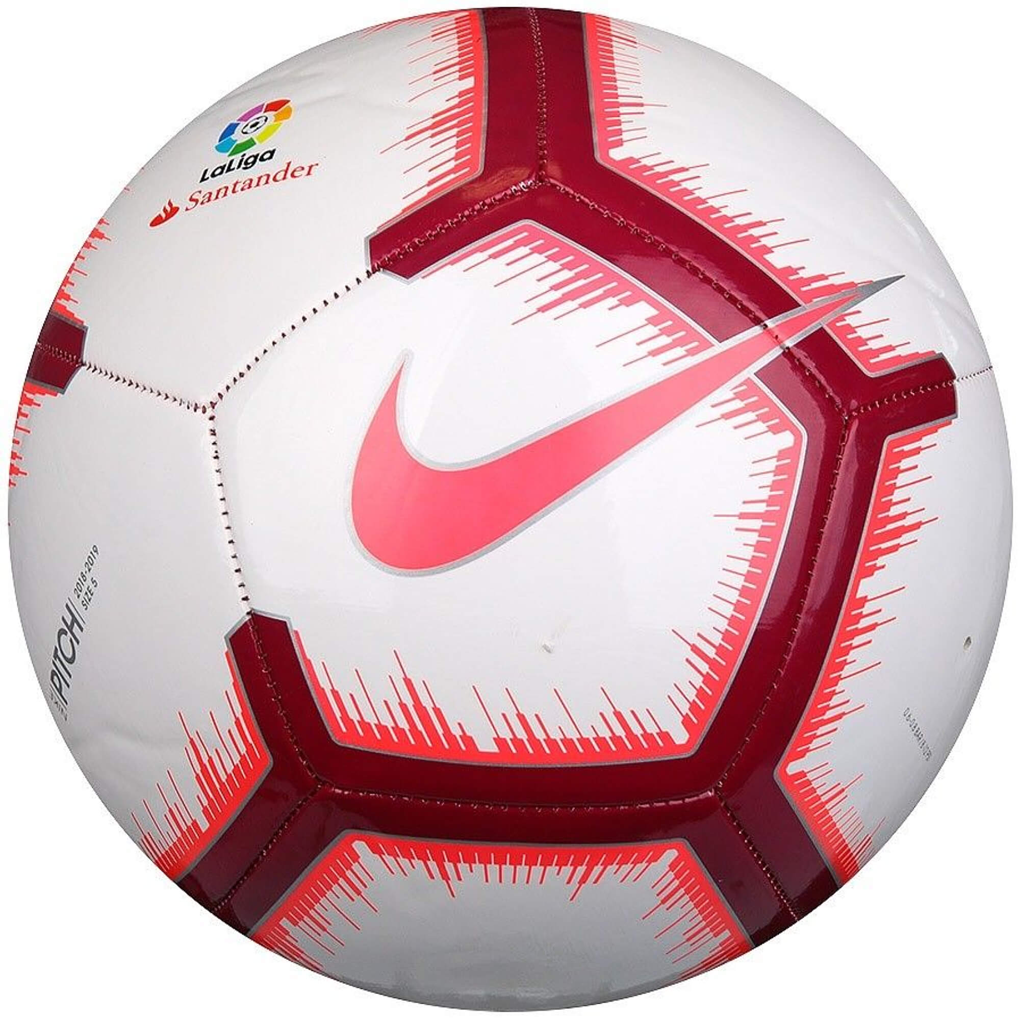 М'яч футбольний Nike La Liga Pitch Size 5 (SC3318-100)