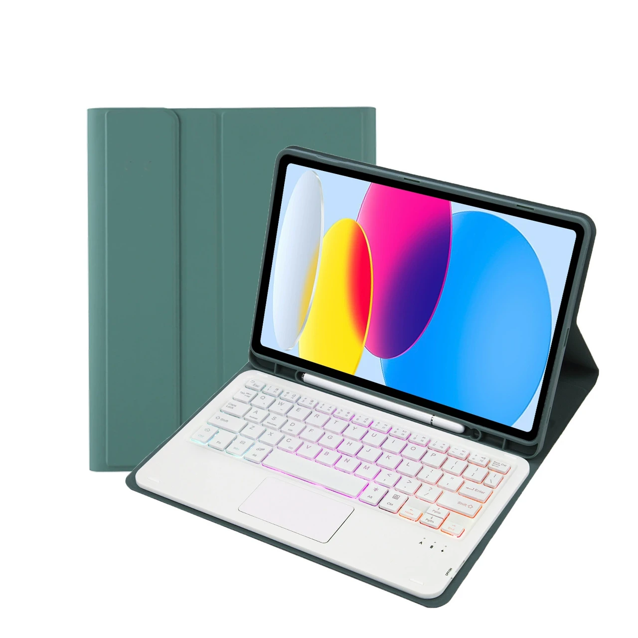 Чехол-клавиатура для iPad Pro 11" 2018/2020/2021 версии/air4/air5 Темно-зеленый (2529924250) Чехол-клавиатура для iPad Pro 11" 2018/2020/2021 версии/air4/air5 Темно-зеленый (2529924250)