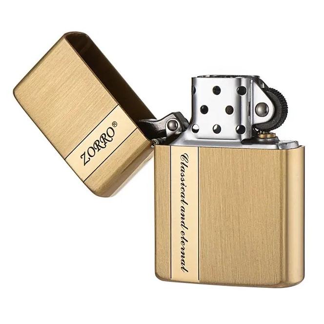 Набор для зажигалки бензиновая Zorro HL-363 Золото (310869) - фото 2 Набор для зажигалки бензиновая Zorro HL-363 Золото (310869) - фото 2