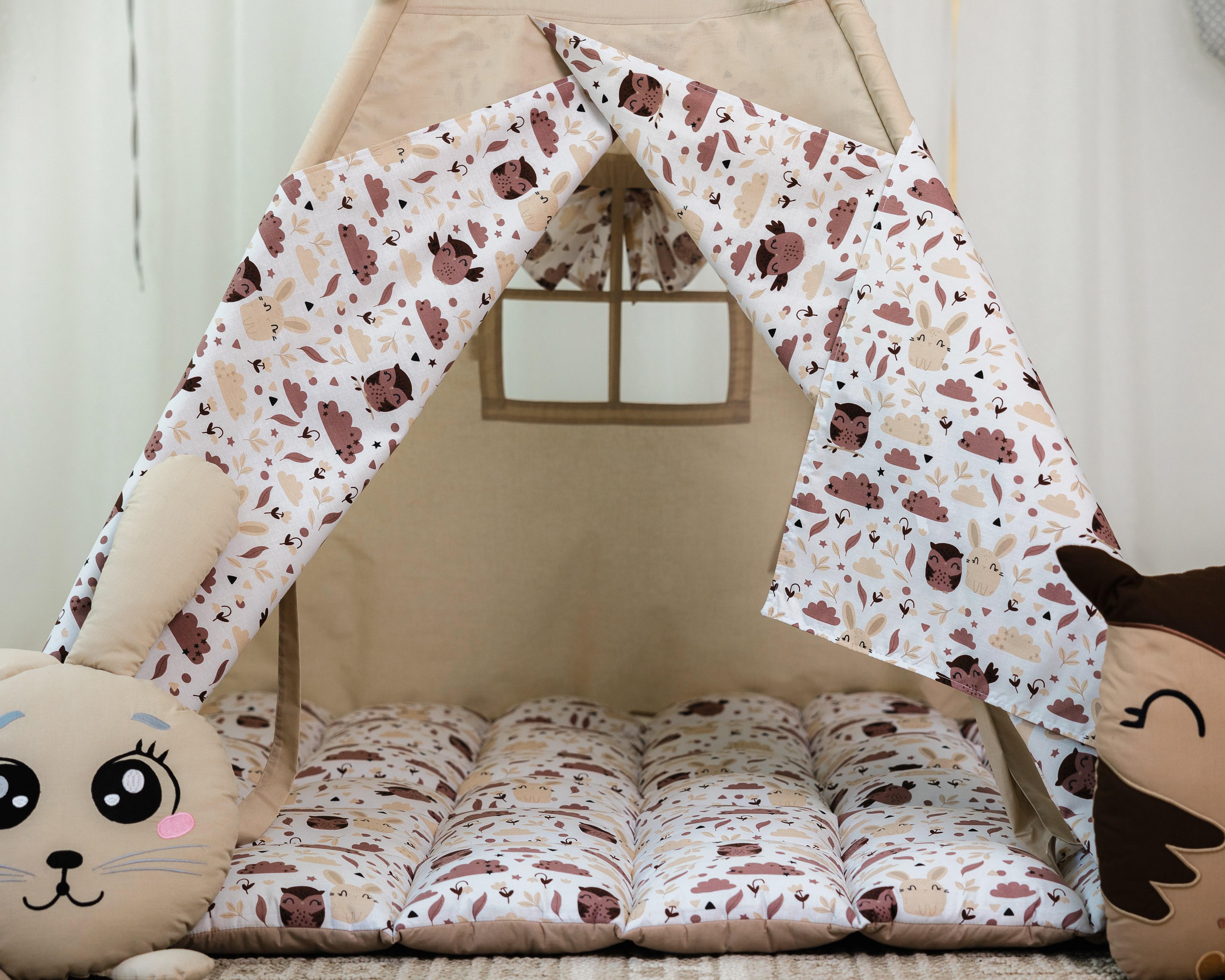 Вігвам дитячий Затишне гніздечко Бон Бон (0002231) - фото 4 Вігвам дитячий Затишне гніздечко Бон Бон (0002231) - фото 4