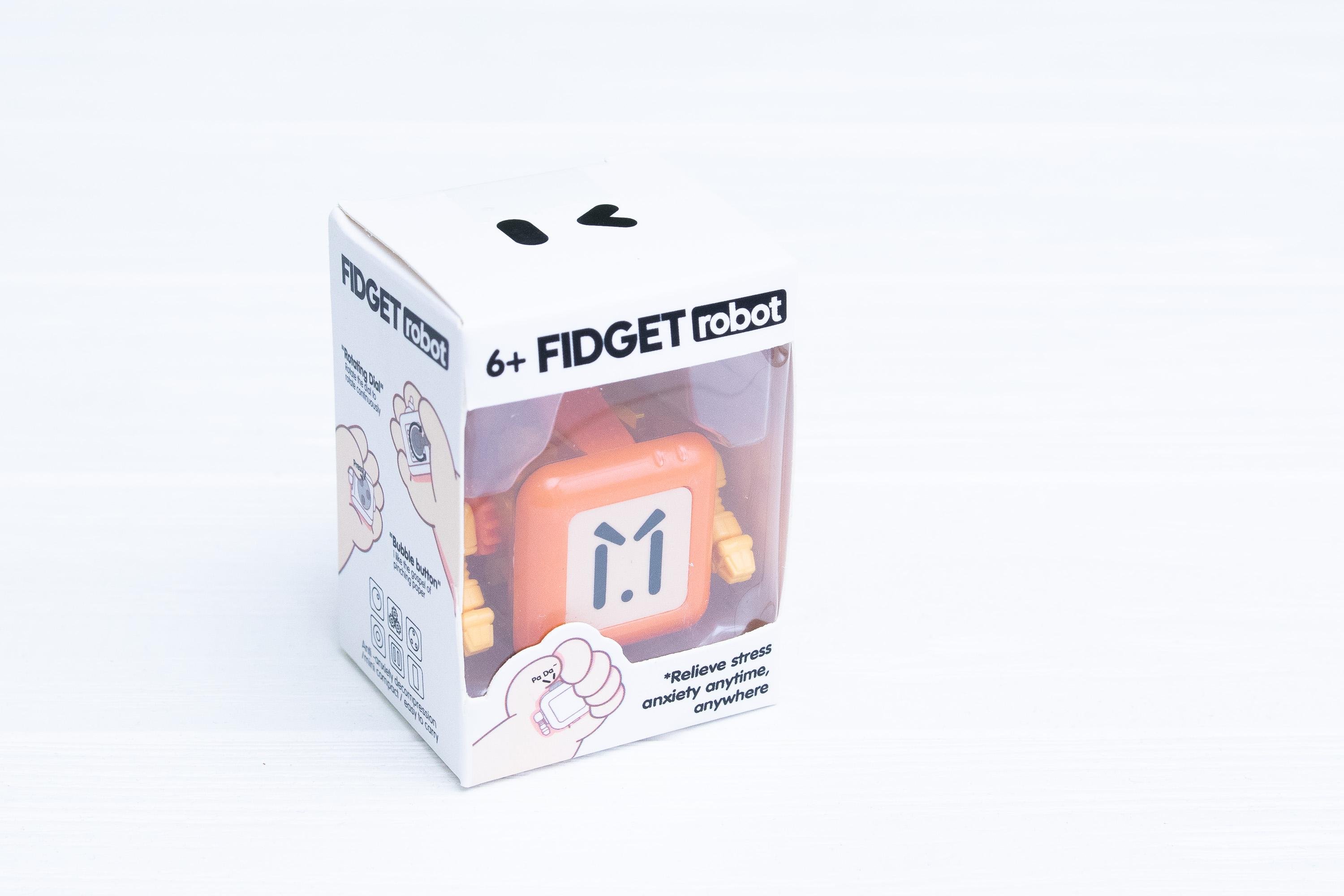 Антистресс кубик Robot Оранжевый (23281216) - фото 2 Антистресс кубик Robot Оранжевый (23281216) - фото 2