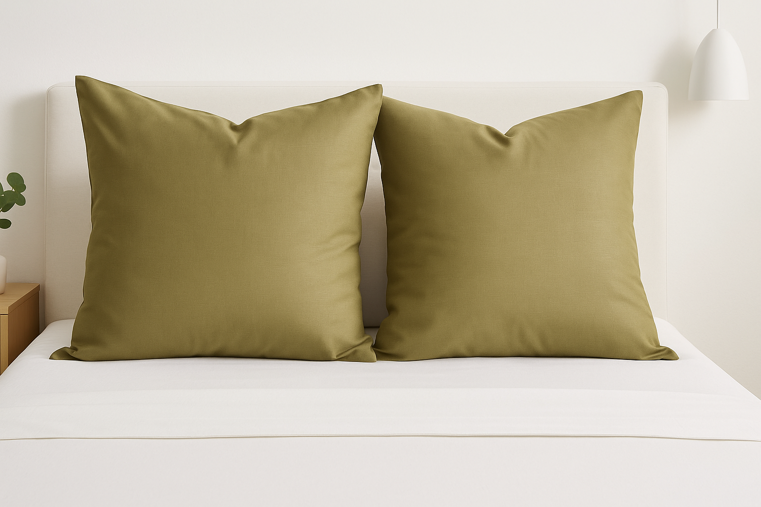 Наволочки Solid Olive из бязи 70х70 см 2 шт. (G-2505SO/x70)