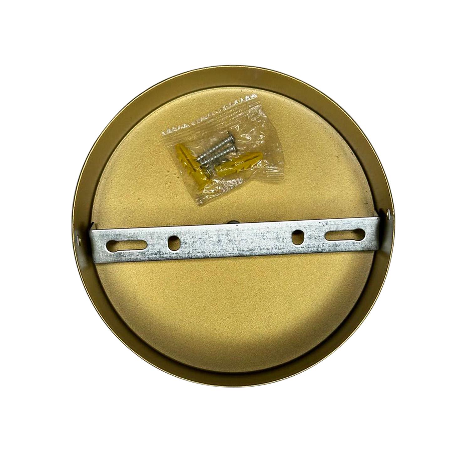 Розетка потолочная d 150х40 мм под драйвер Золото (52048) - фото 10 Розетка потолочная d 150х40 мм под драйвер Золото (52048) - фото 10