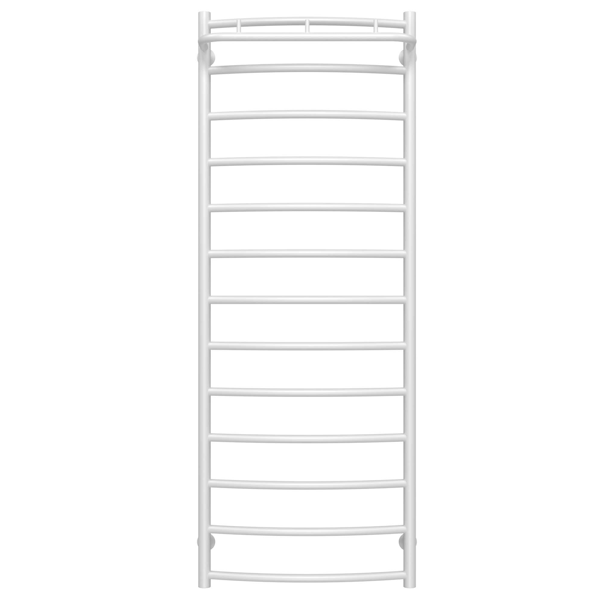 Полотенцесушитель водяной Deffi Классик N П13 нижнее подключение нержавеющая сталь 500х1400 мм Белый (C.KN.140.50.13.W.A)