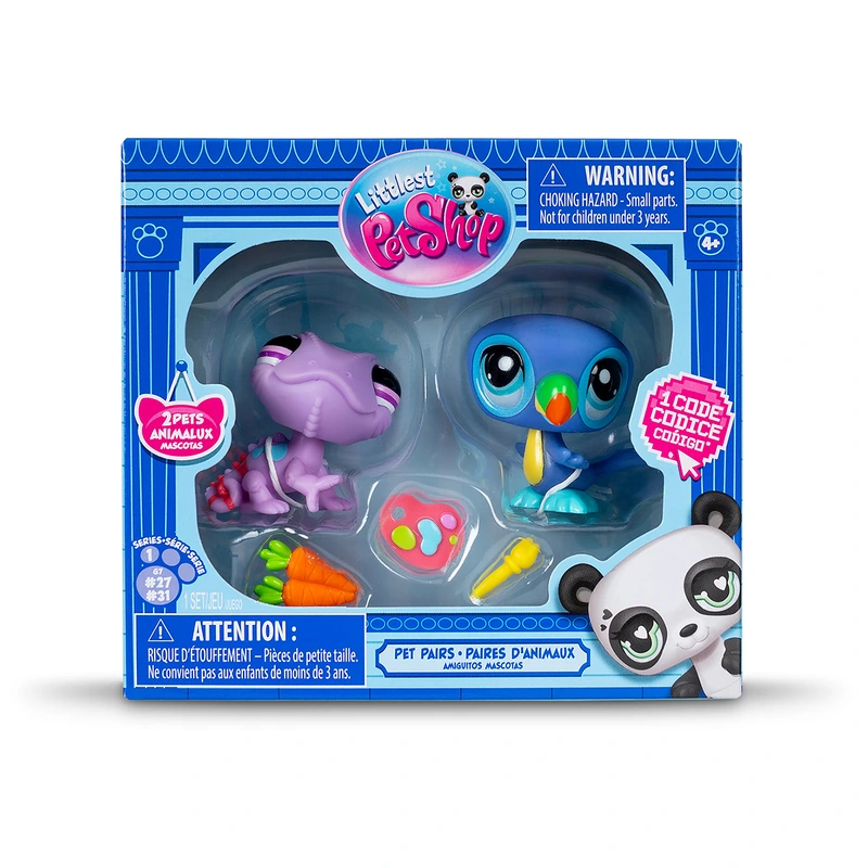 Ігровий набір LITTLEST PET SHOP ДРУЗІ ПО МИСТЕЦТВУ 2 фігурки/аксесуари (22155)