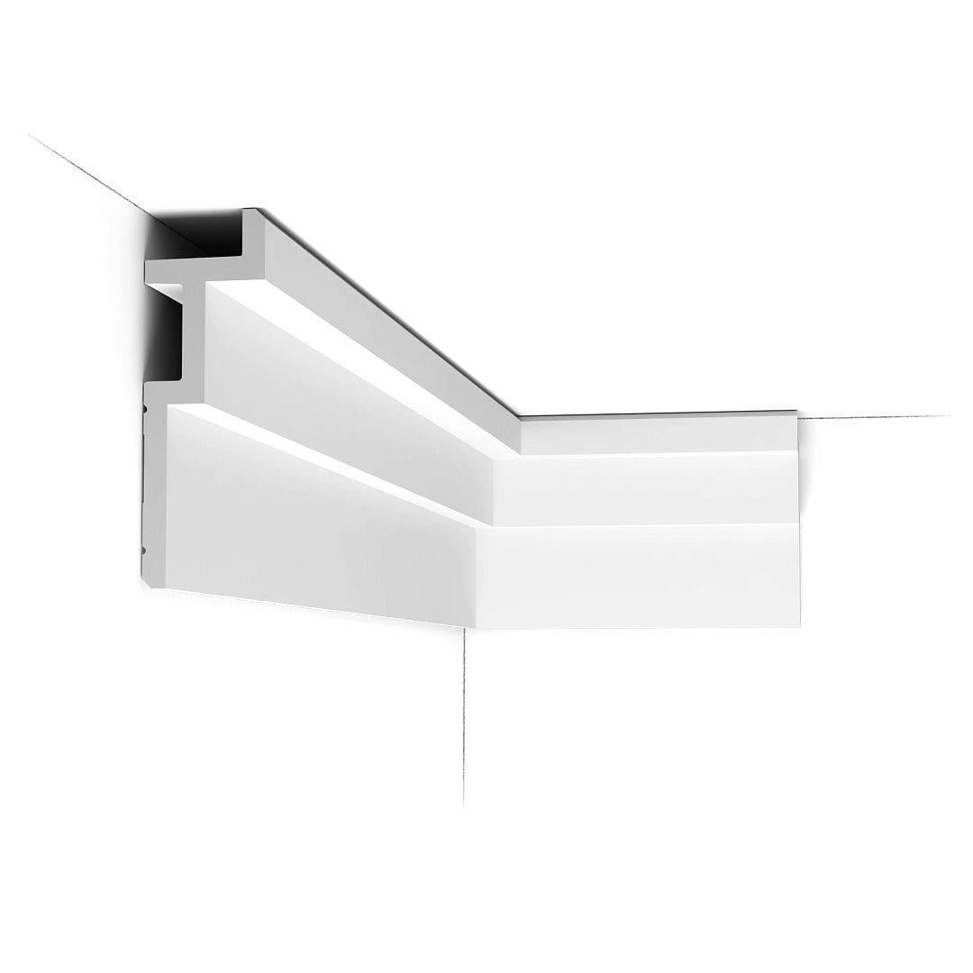 Карниз полиуретановый Orac Decor C396 жесткий 185х61x2000 мм (29018317)