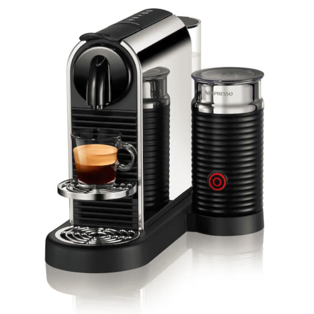 Кофеварка капсульная Nespresso CitiZ Platinum&Milk Stainless Steel