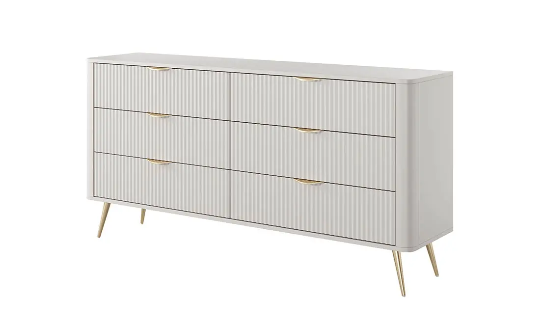 Комод 6ш Лагуна Lante Бежевый