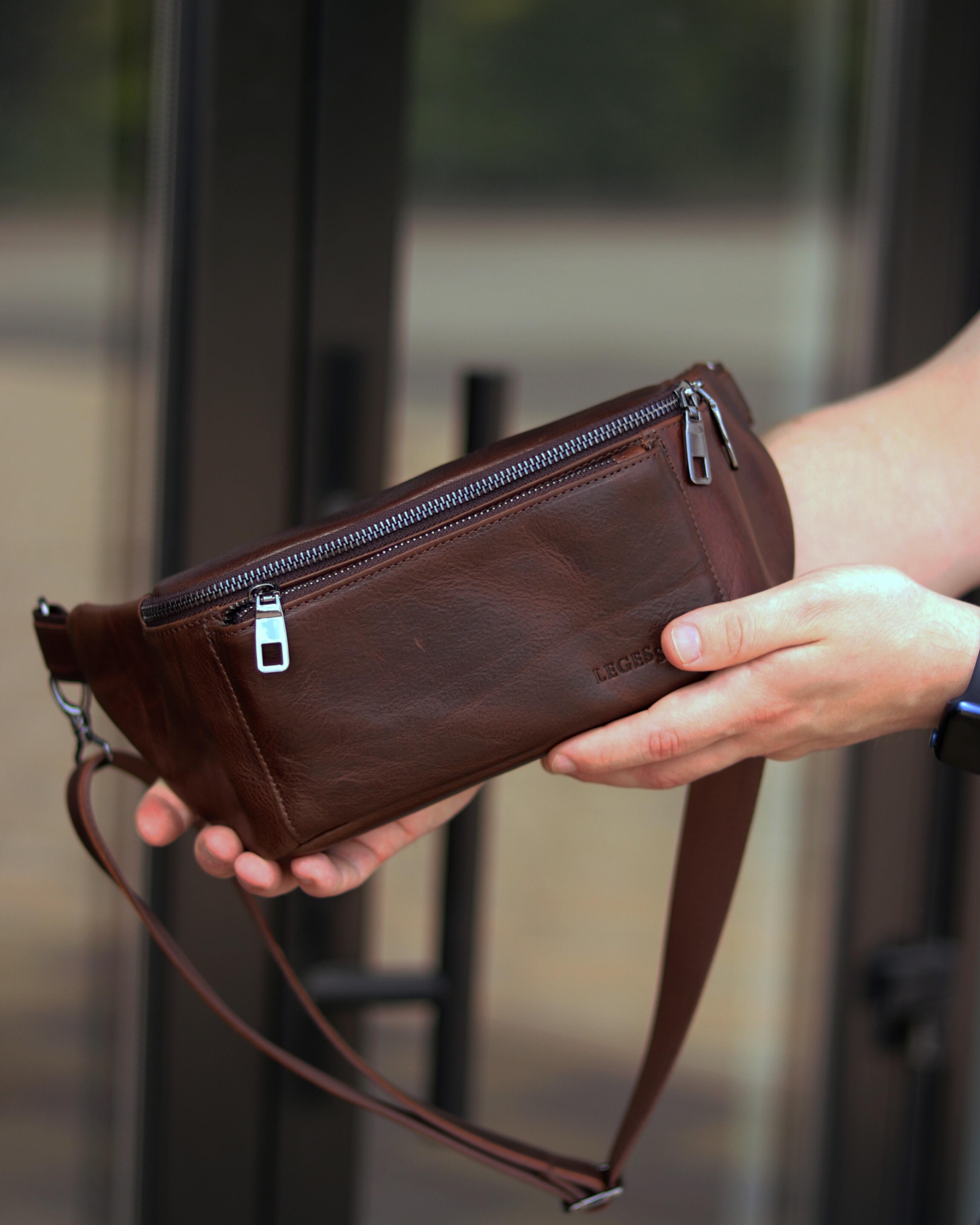 Бананка мужская SORENTO 233 Brown - фото 2 Бананка мужская SORENTO 233 Brown - фото 2