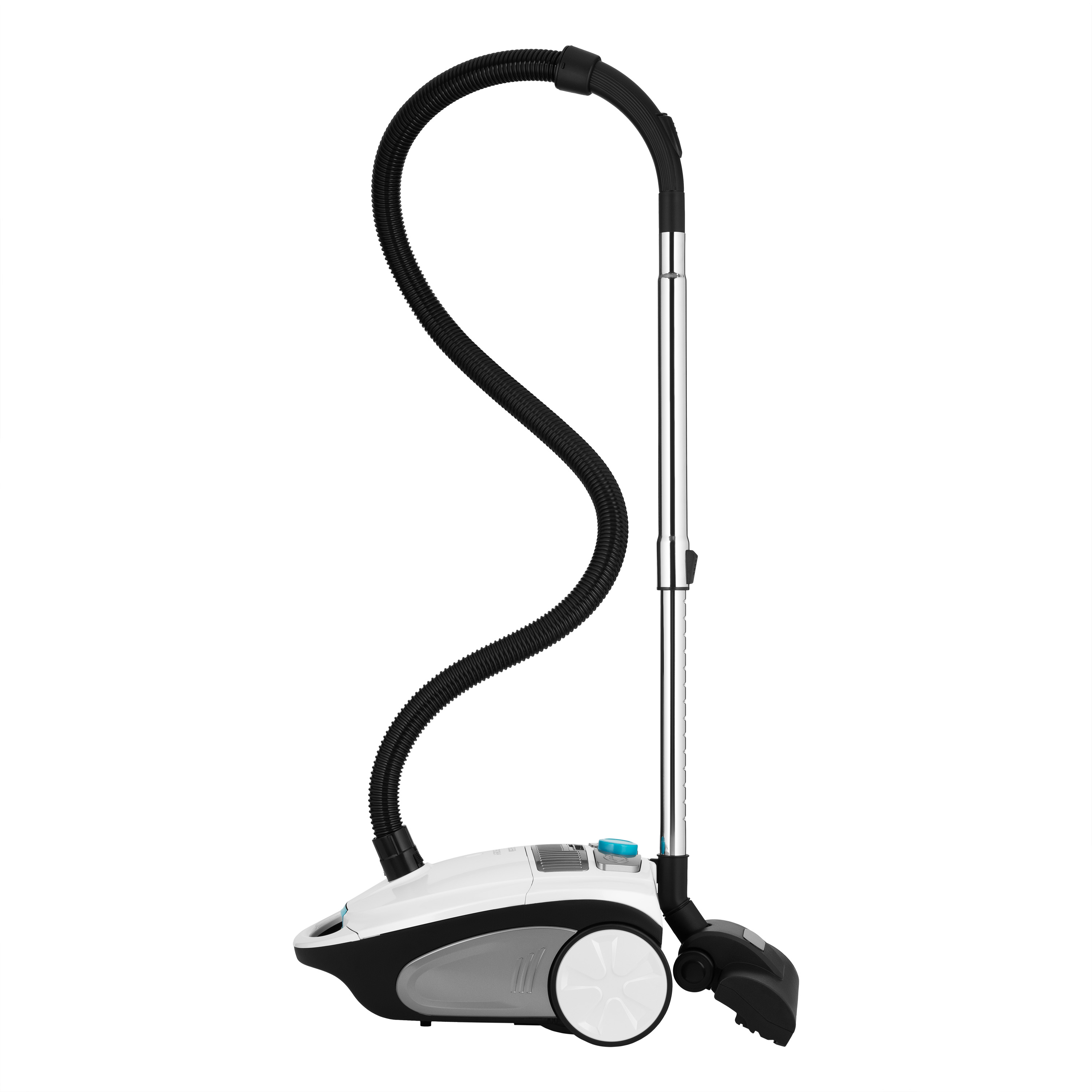 Пылесос сетевой мешочный с HEPA фильтром для сухой уборки с мешком и телескопической трубой 3,5 л 800 Вт Белый (VC-I-B800W)