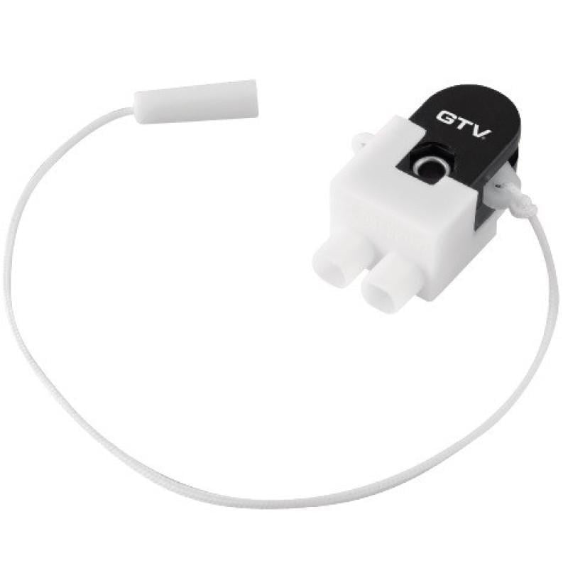 Вимикач GTV з мотузкою 220-240V 750W 3А Чорно-білий (27848934)