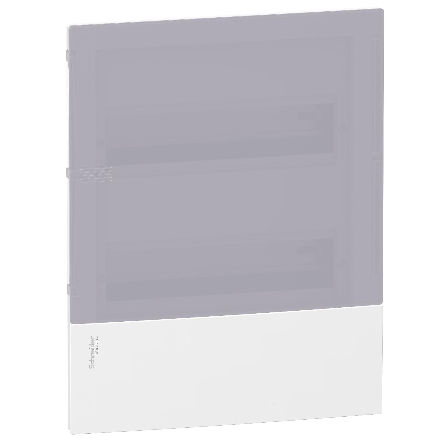 Щит врезной Schneider Electric Resi9 Mini Pragma 2 ряда 24 модуля с полупрозрачной дверью (MIP22212T)