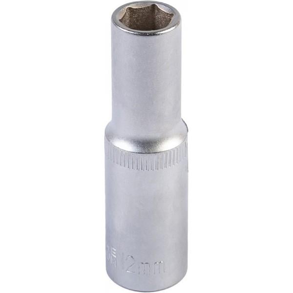 Насадка торцева 6-гранна подовжена MasterTool GM CRV 1/2" 12 мм (78-0512)