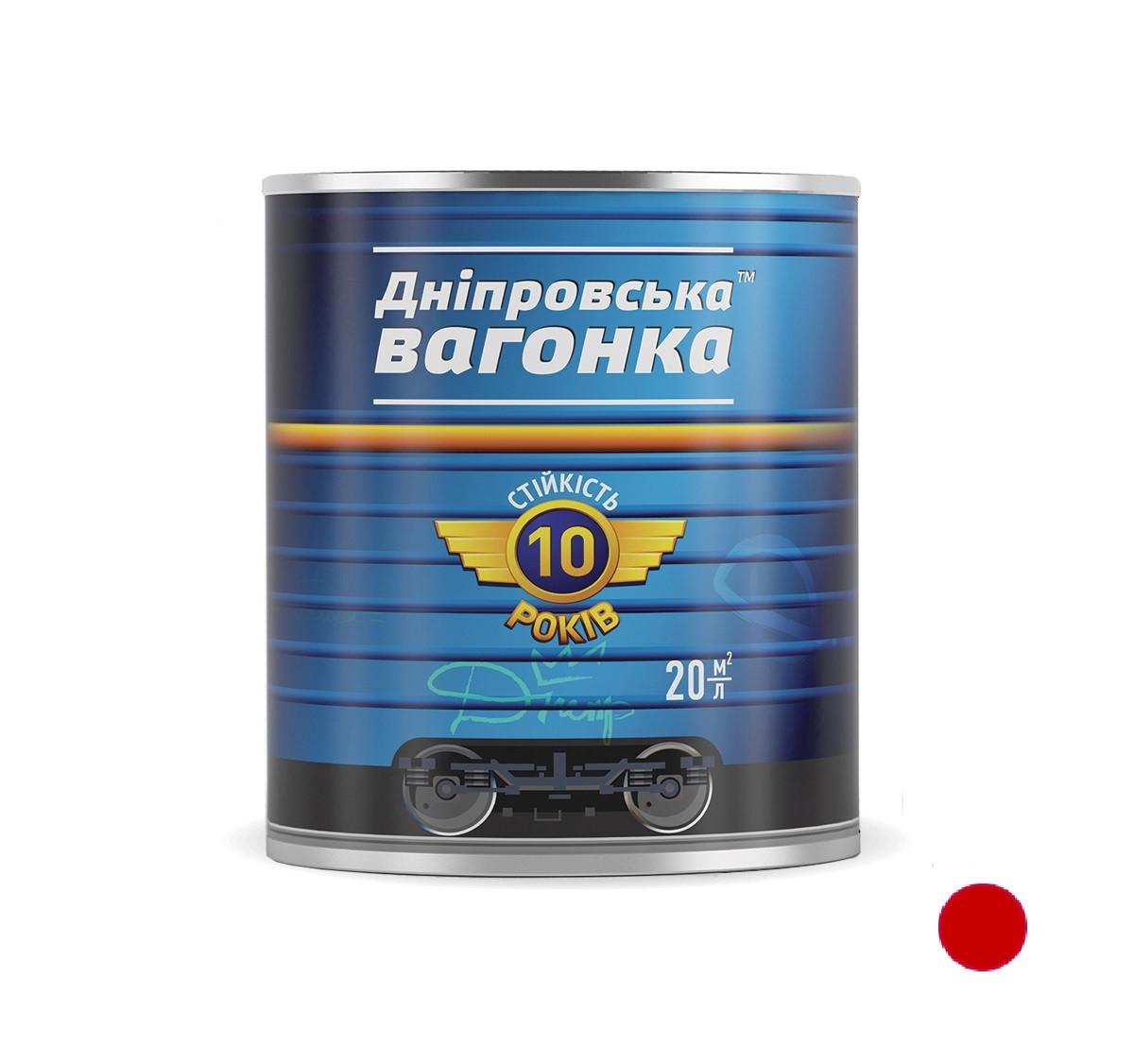 Фарба Дніпровська Вагонка ПФ-133 2,5 л Червоний