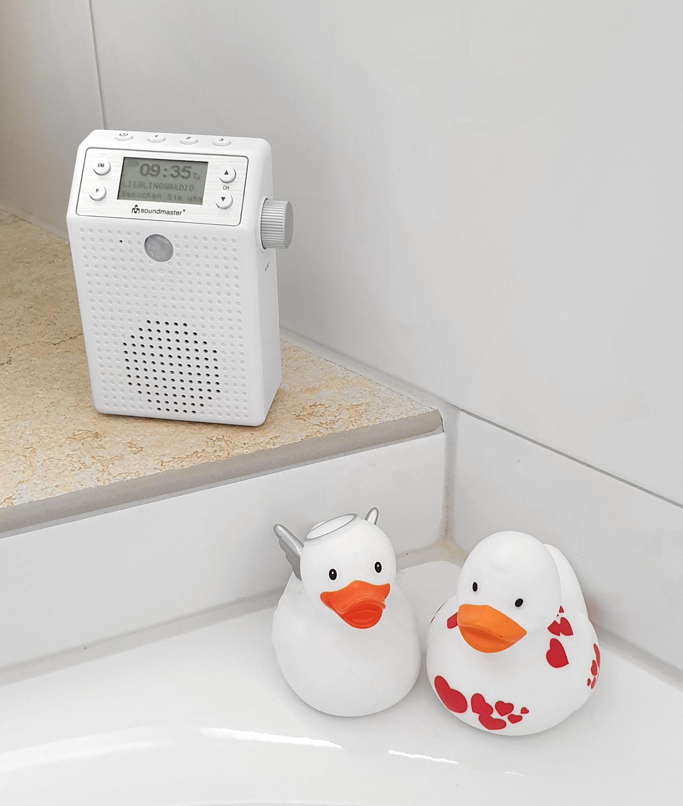 Радіоприймач настінний Soundmaster DAB60WE DAB+/FM з детектором руху 1200 мАг (1295) - фото 8