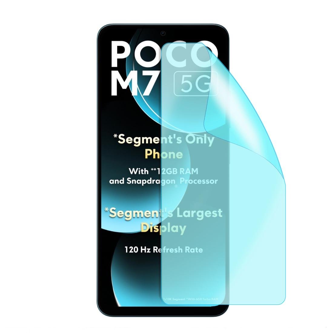 Защитная полиуретановая матовая пленка Edge Armor на экран смартфона Xiaomi Poco M7 5G (PF-EG02SNM-003-240) Защитная полиуретановая матовая пленка Edge Armor на экран смартфона Xiaomi Poco M7 5G (PF-EG02SNM-003-240)