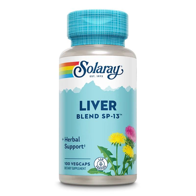 Комплекс для поддержки печени Solaray Liver Blend SP-13 100 вега-капс. (19371-01)
