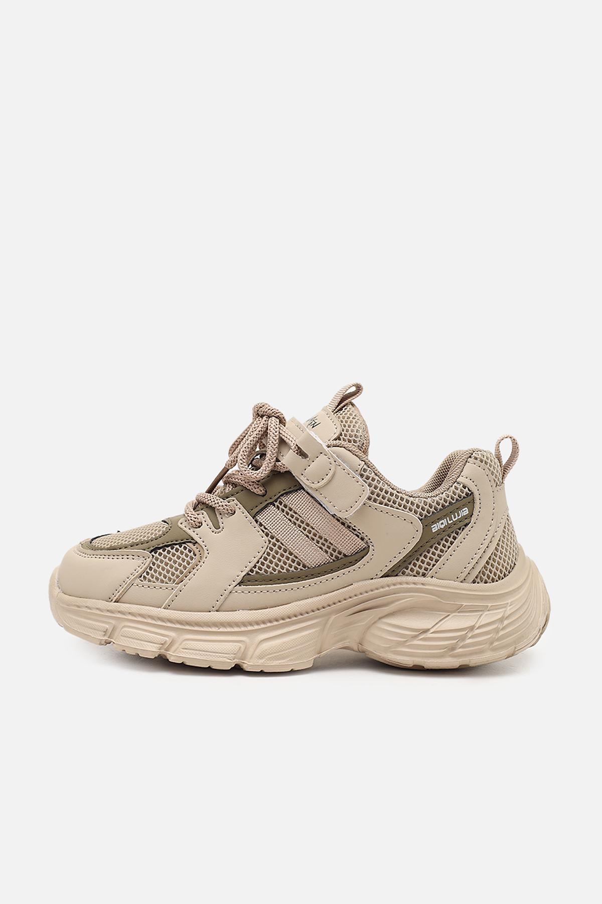 Кроссовки для девочки ЦБ-00272888 р. 32 Бежевый (SKT001052629)