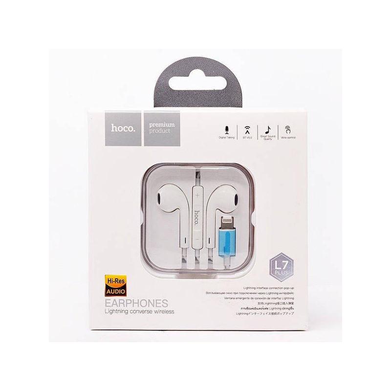 Наушники для Hoco L7 plus EarPods with Mic Lightning