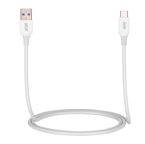 Кабель Glow 2E 2E-CCAC-WH USB-A-USB-C 1 см Білий (582391) - фото 3 Кабель Glow 2E 2E-CCAC-WH USB-A-USB-C 1 см Білий (582391) - фото 3