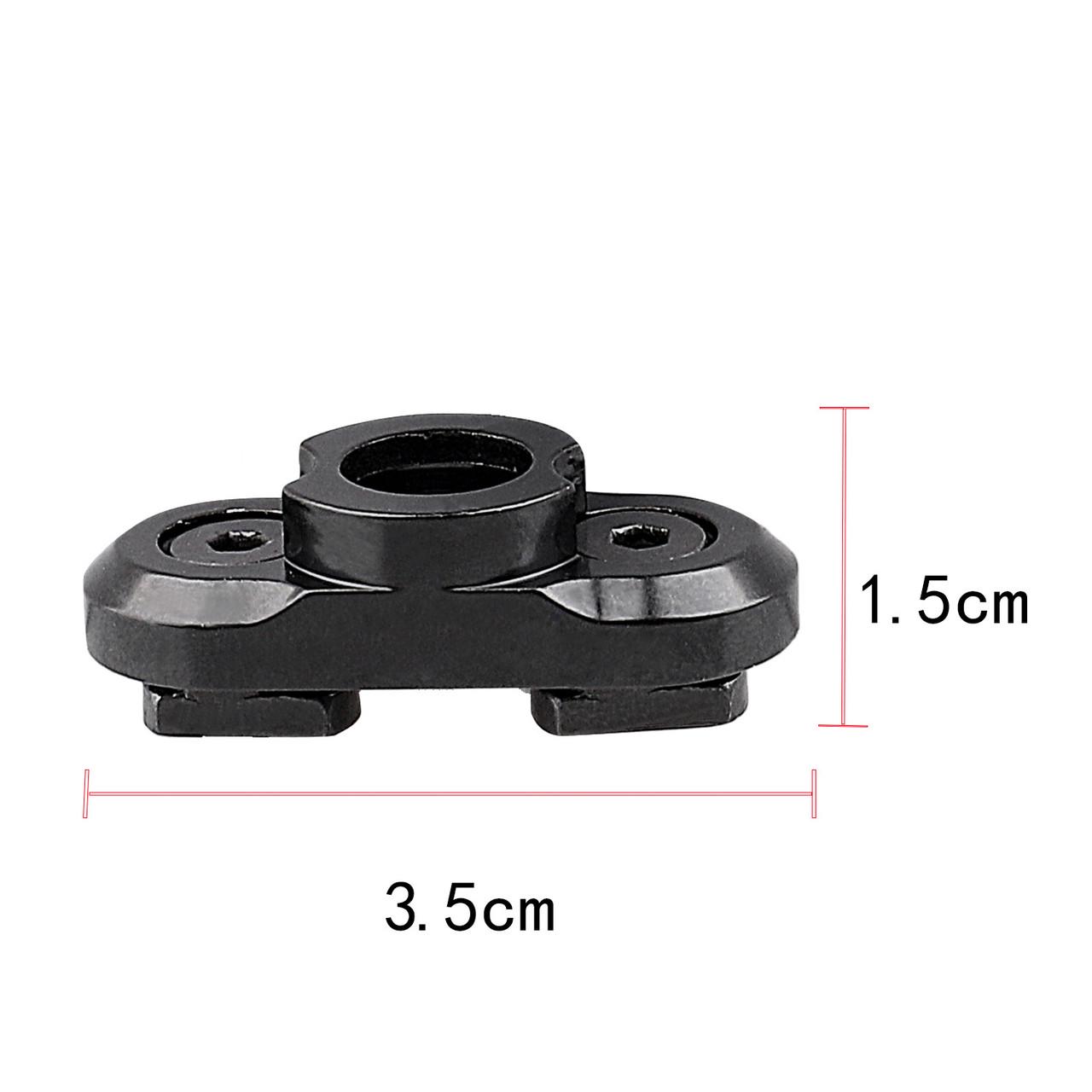 Швидкознімна QD антабка на M-LOK з базою для цівки (11881829) - фото 3 Швидкознімна QD антабка на M-LOK з базою для цівки (11881829) - фото 3