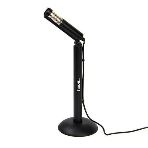 Настольный проводной микрофон Havit HV-M80 Black Настольный проводной микрофон Havit HV-M80 Black