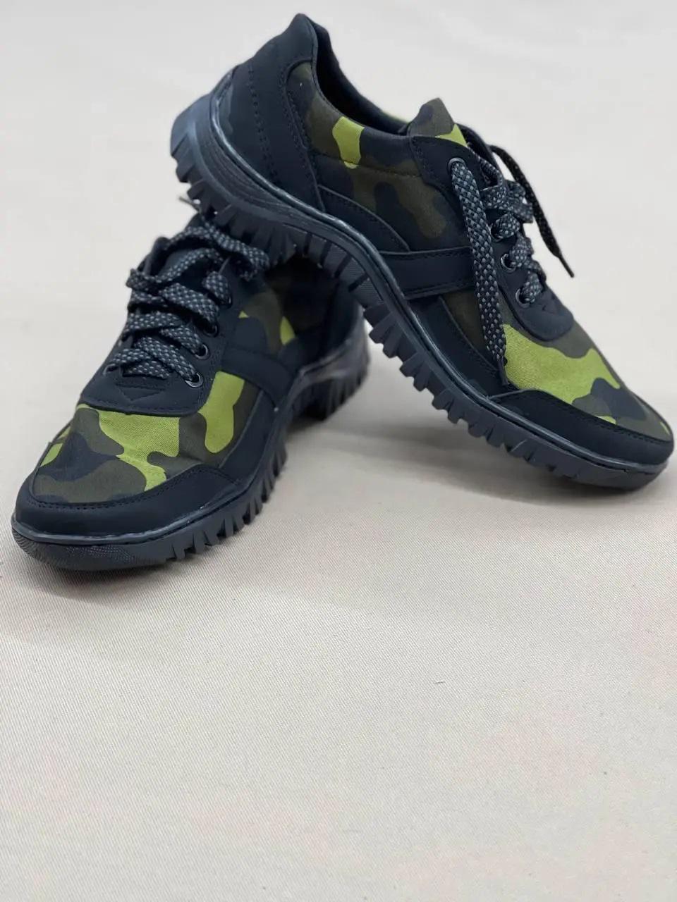 Кросівки з саржи р. 41 Камуфляж (50698)