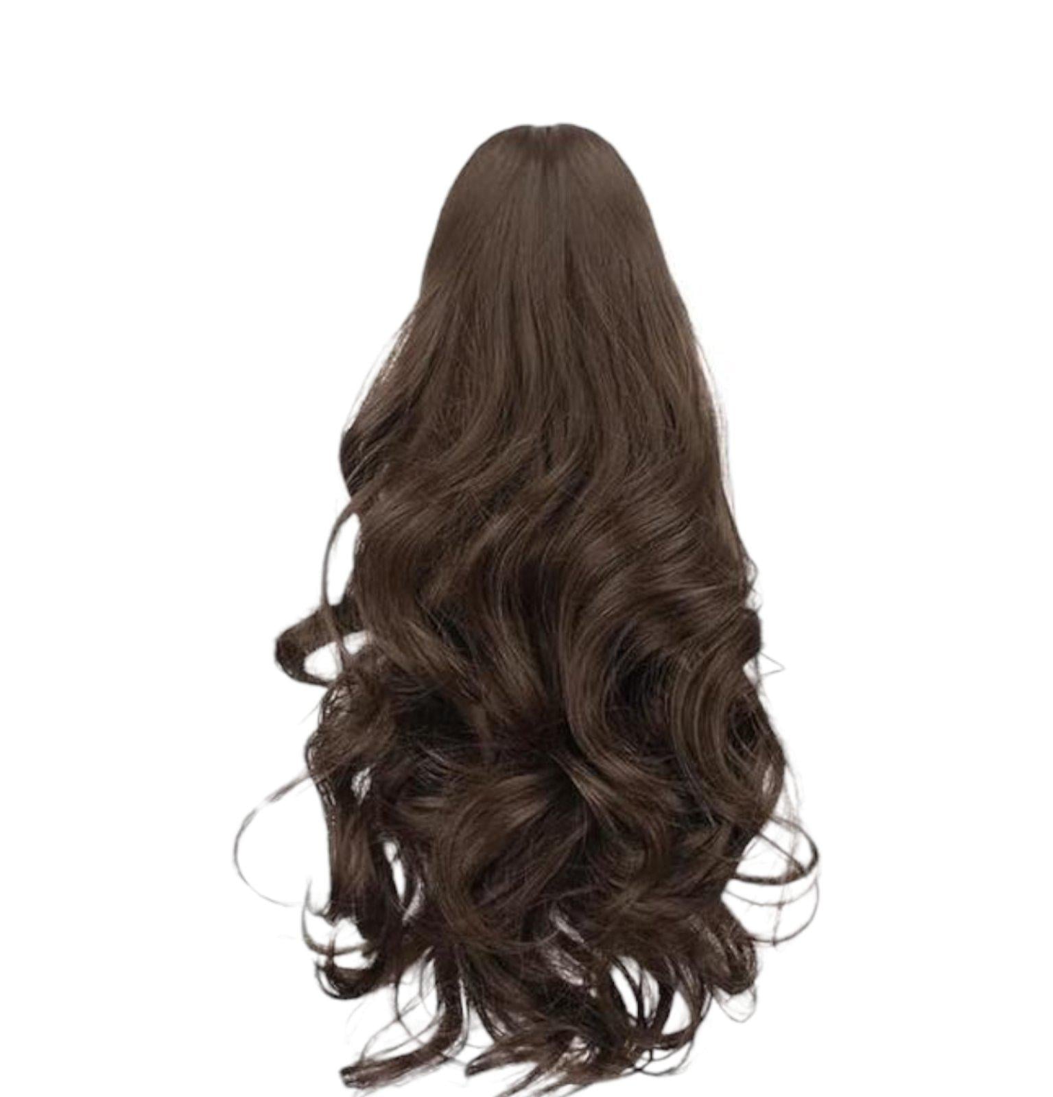 Волосся синтетичні кучеряве накладне для жінок 16-18"