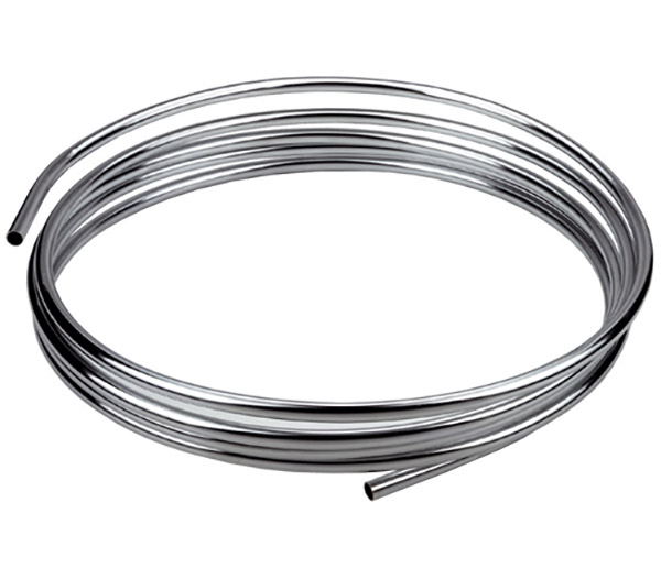 Трубка Aqua-world з м'якої Хромованої міді в мотках 5 м 10 мм (ВТ301)