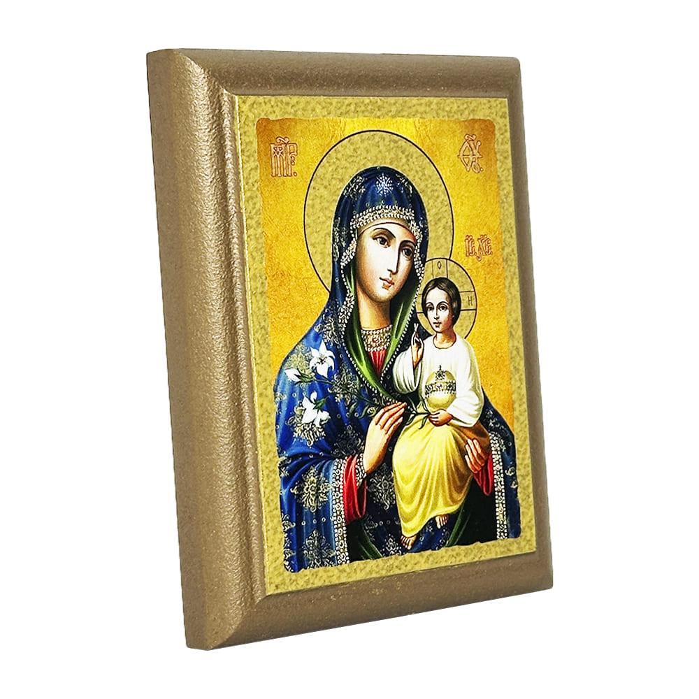 Икона Богородица Неувядаемый цвет 9х12 см (11518-9x12)