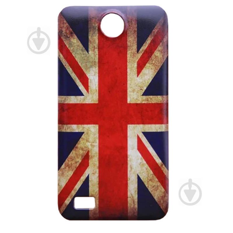 Чехол с рисунком Printed Plastic для Lenovo A656 Флаг Великобритании (hub_ebIU24781)