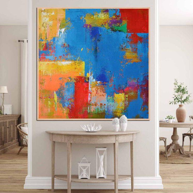 Картина на холсте ArtSale Абстракция 70х70 см abst0028