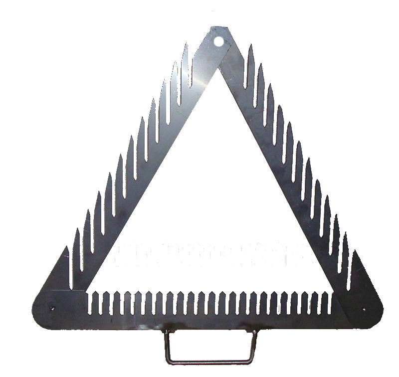 Донна коса АЛВАНІ з нержавійки для очищення водоростей (112812)