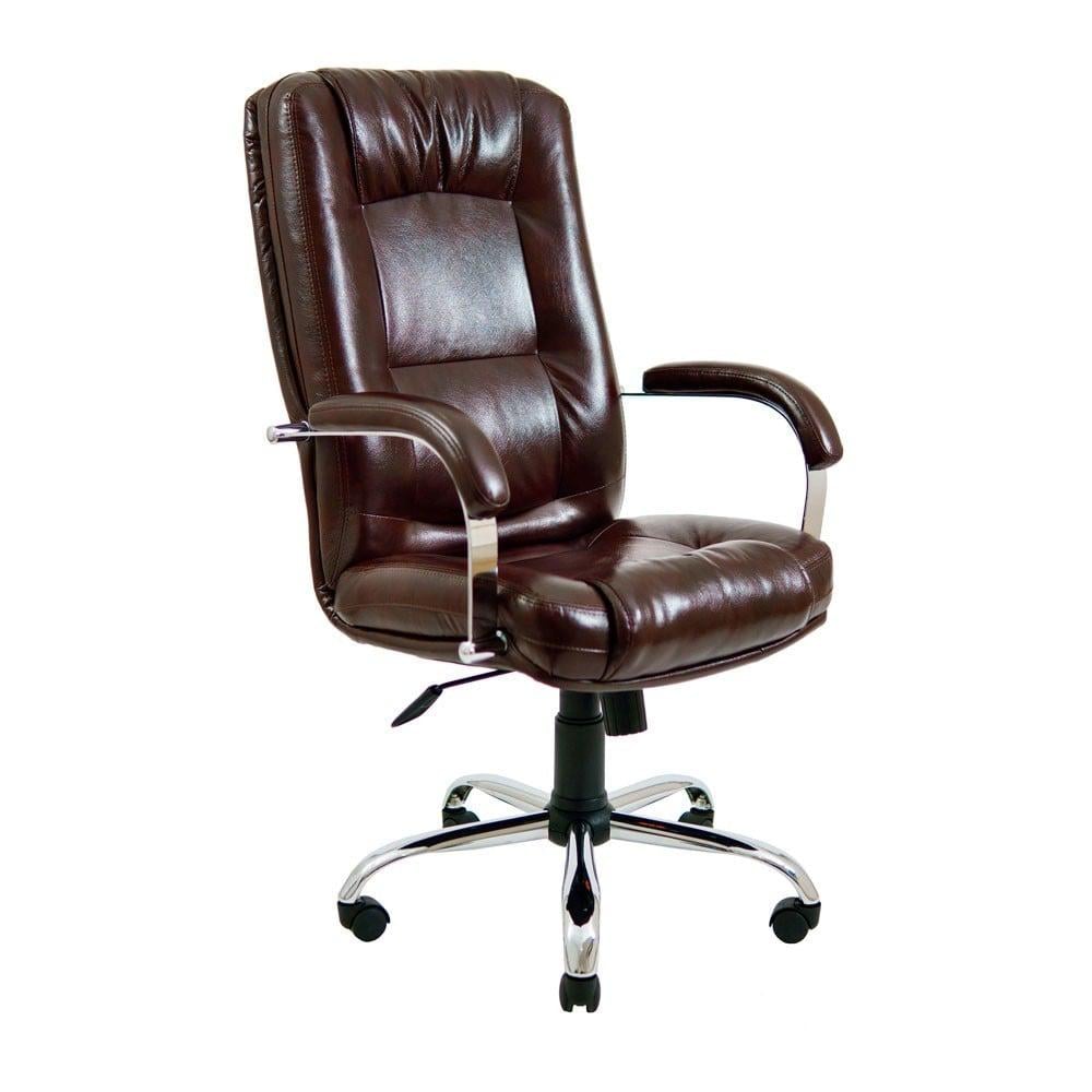 Офисное кресло руководителя Richman Alberto VIP M1 Tilt натуральная кожа Lux Темно-коричневый (64ca424d04b9e938a47ba1a2)