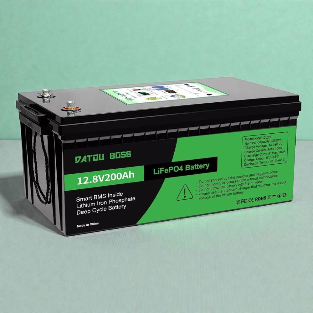 Акумулятор для ДБЖ LiFePO4 12V 200Ah DATOU BOSS з BMS (24-642534)