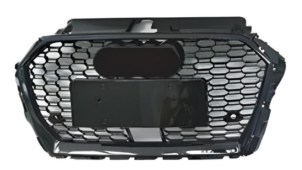 Решетка передняя GT Tuning для Audi A3 RS-Style 2012-2020 гг. пластик Черный (26690067)