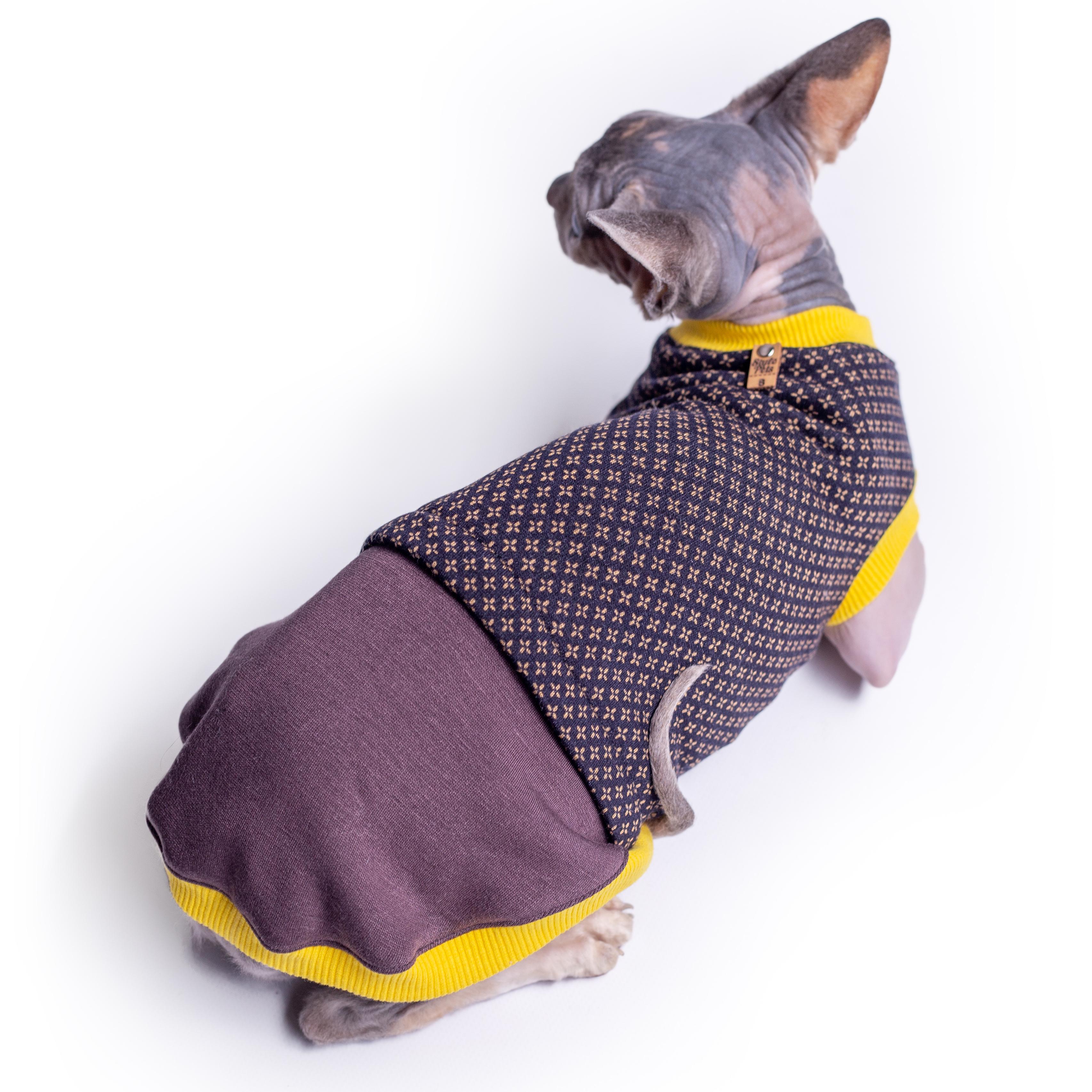 Кофта для котів з рукавами тепла Style Pets Cambr XL (437XL) - фото 4