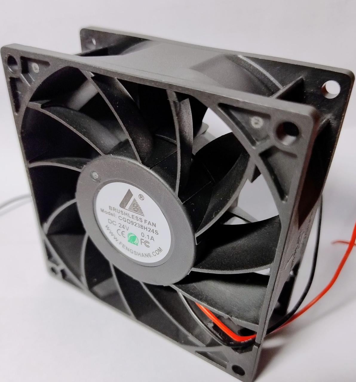 Вентилятор 24VDC 92х92х38 мм (CGD9238H24S)