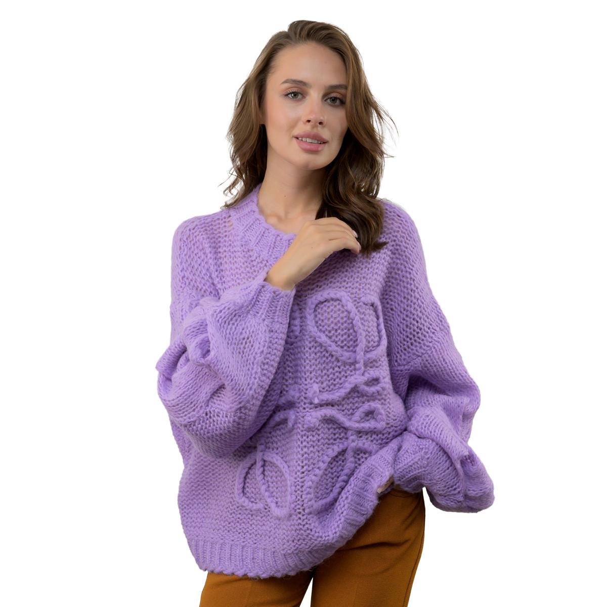 Светр жіночий Anagram Loewe S Фіолетовий (2589902317) - фото 3