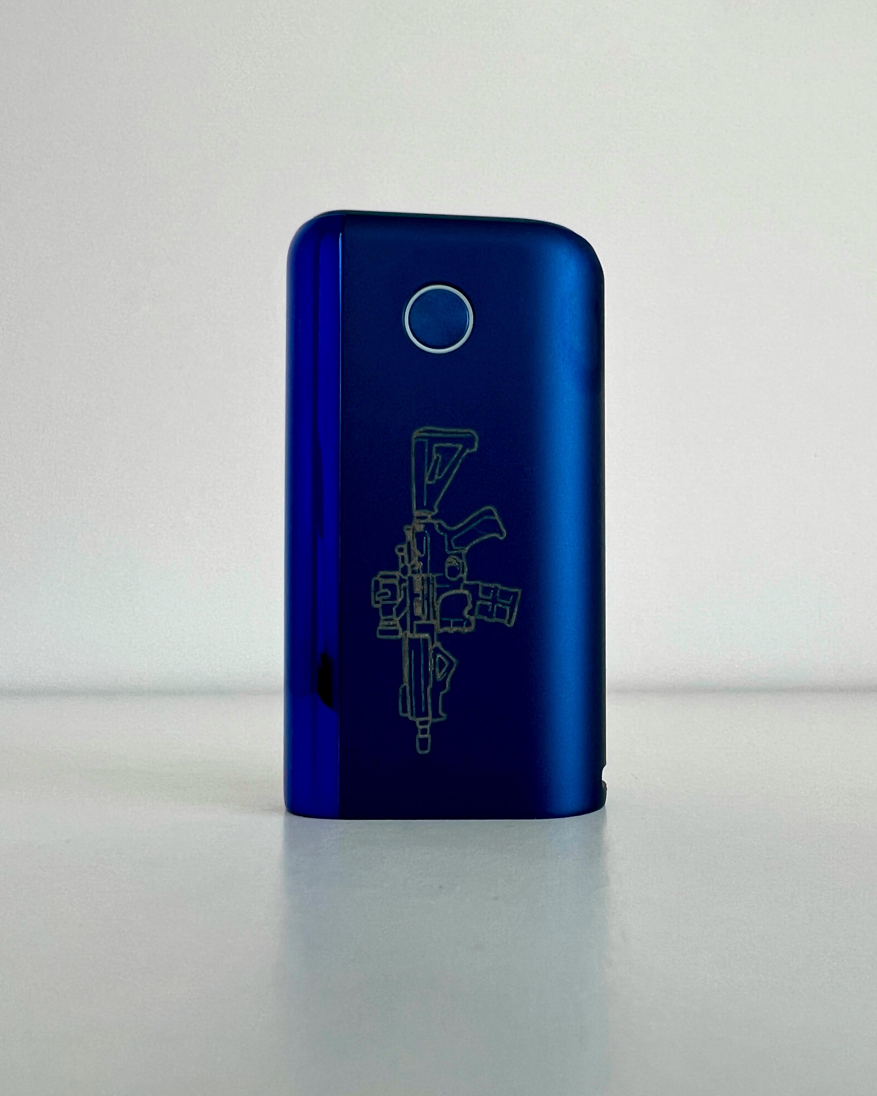 Система нагрева табака Glo Hyper Гравировка Синий (11G313)