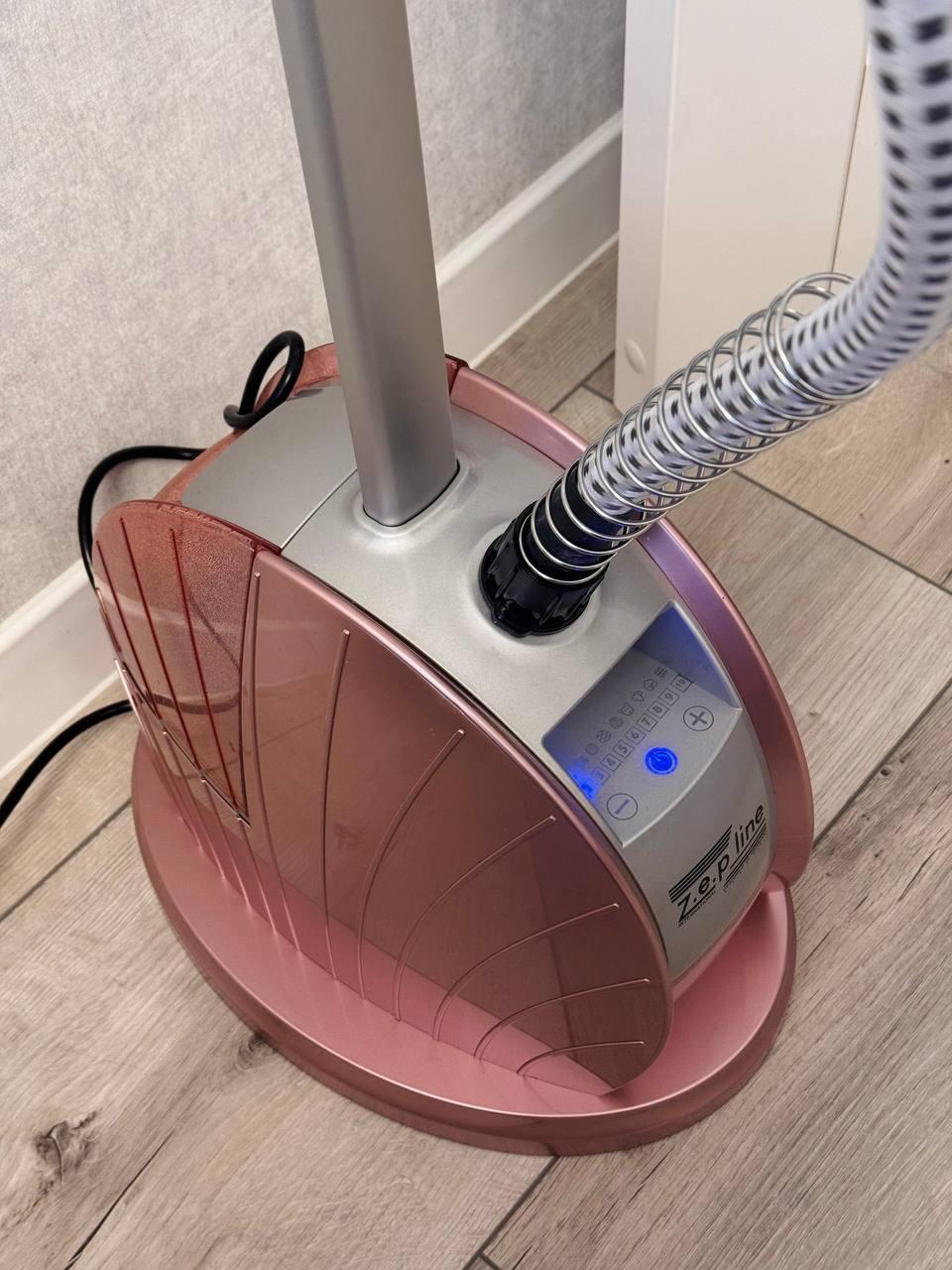 Відпарювач для одягу вертикальний з вішалкою Zepline ZP-132 3500 Вт Рожевий (2606948543) - фото 3