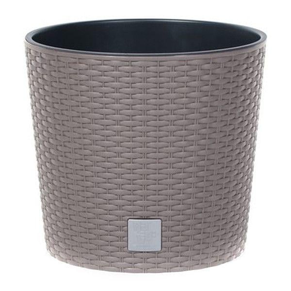 Вазон Prosperplast Rato Round 15,3 л Бежевий