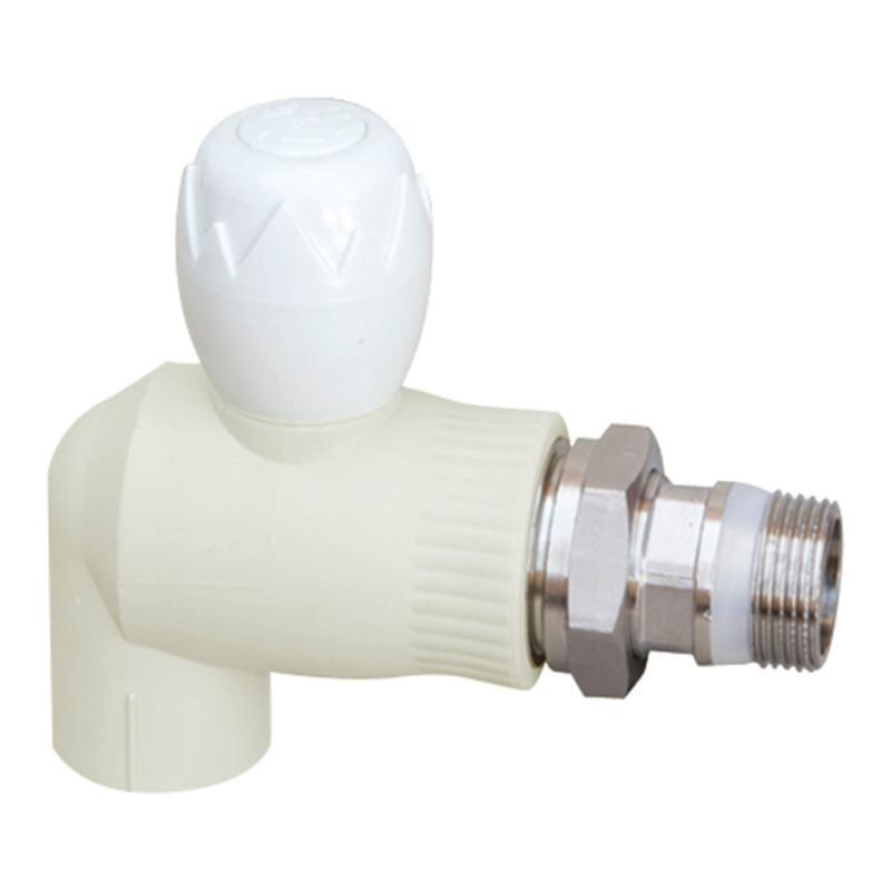 Кран шаровой радиаторный угловой Blue Ocean PPSU 20 мм х 1/2" (SD00005680)