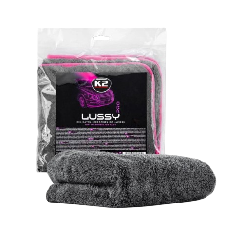 Полотенце для сушки лакокрасочной поверхности K2 Lussy Pro Microfibre 40x40 см (D0222)