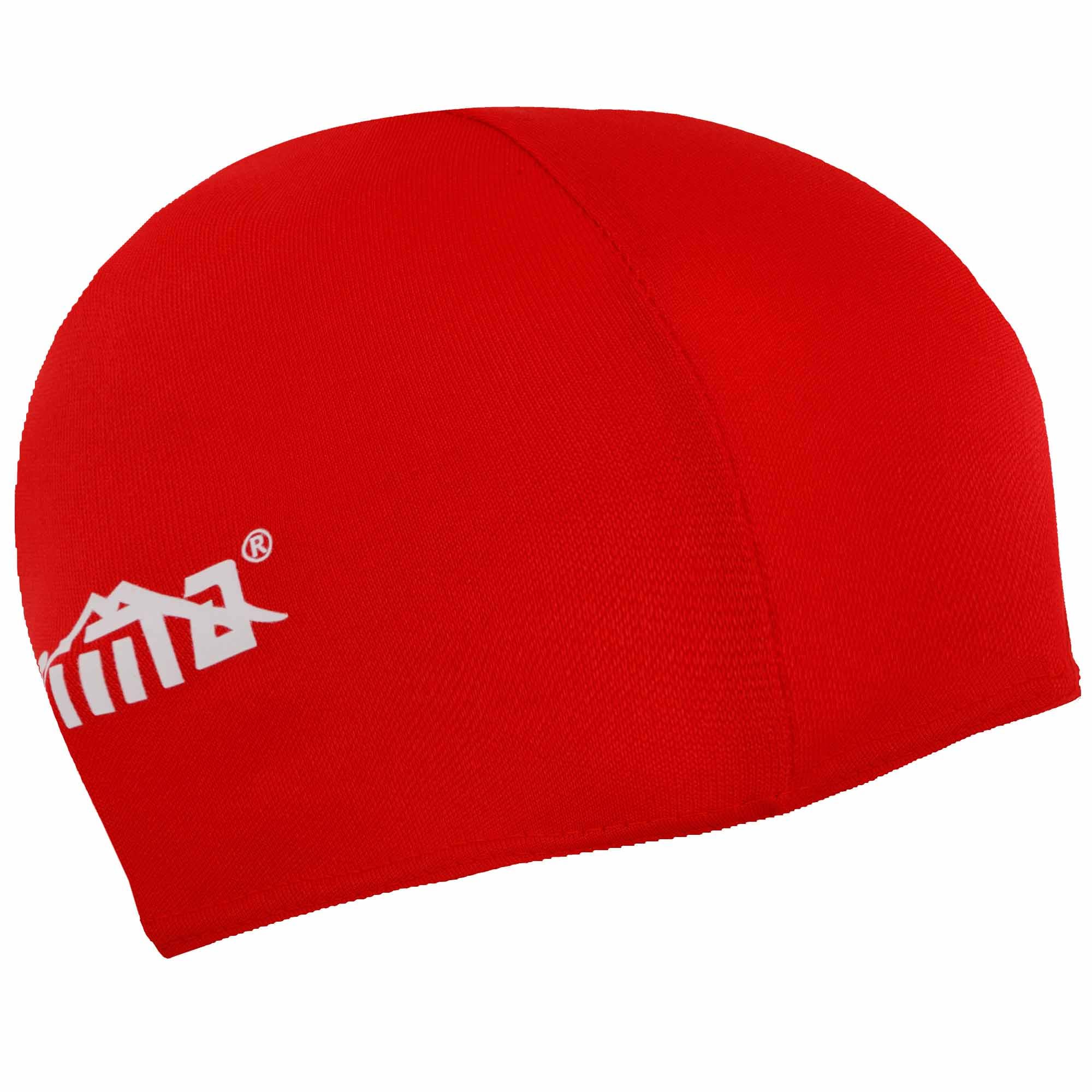 Шапочка для плавання юніорська CIMA PL-3072 текстильна з покриттям PU Червоний (33093144)