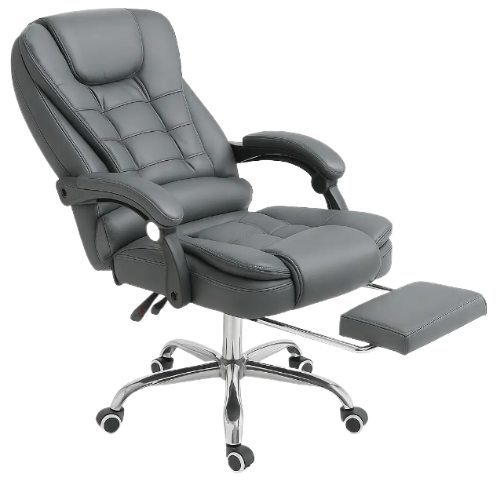 Крісло офісне Diego D2 Сірий - фото 1