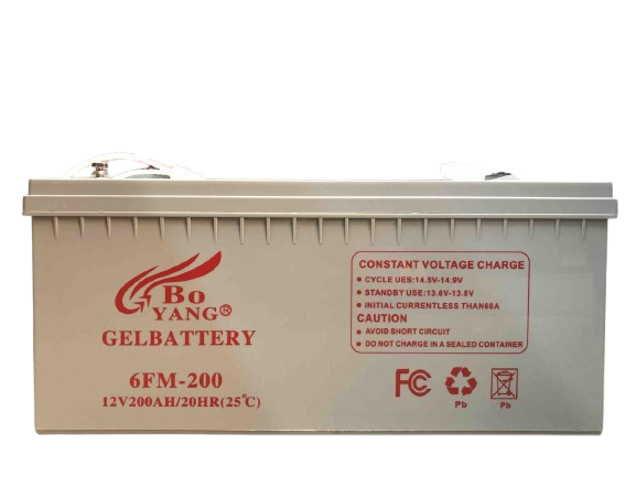 Батарея гелевая BATTERY GEL аккумуляторная 12V 200A BO YANG 6FM-200