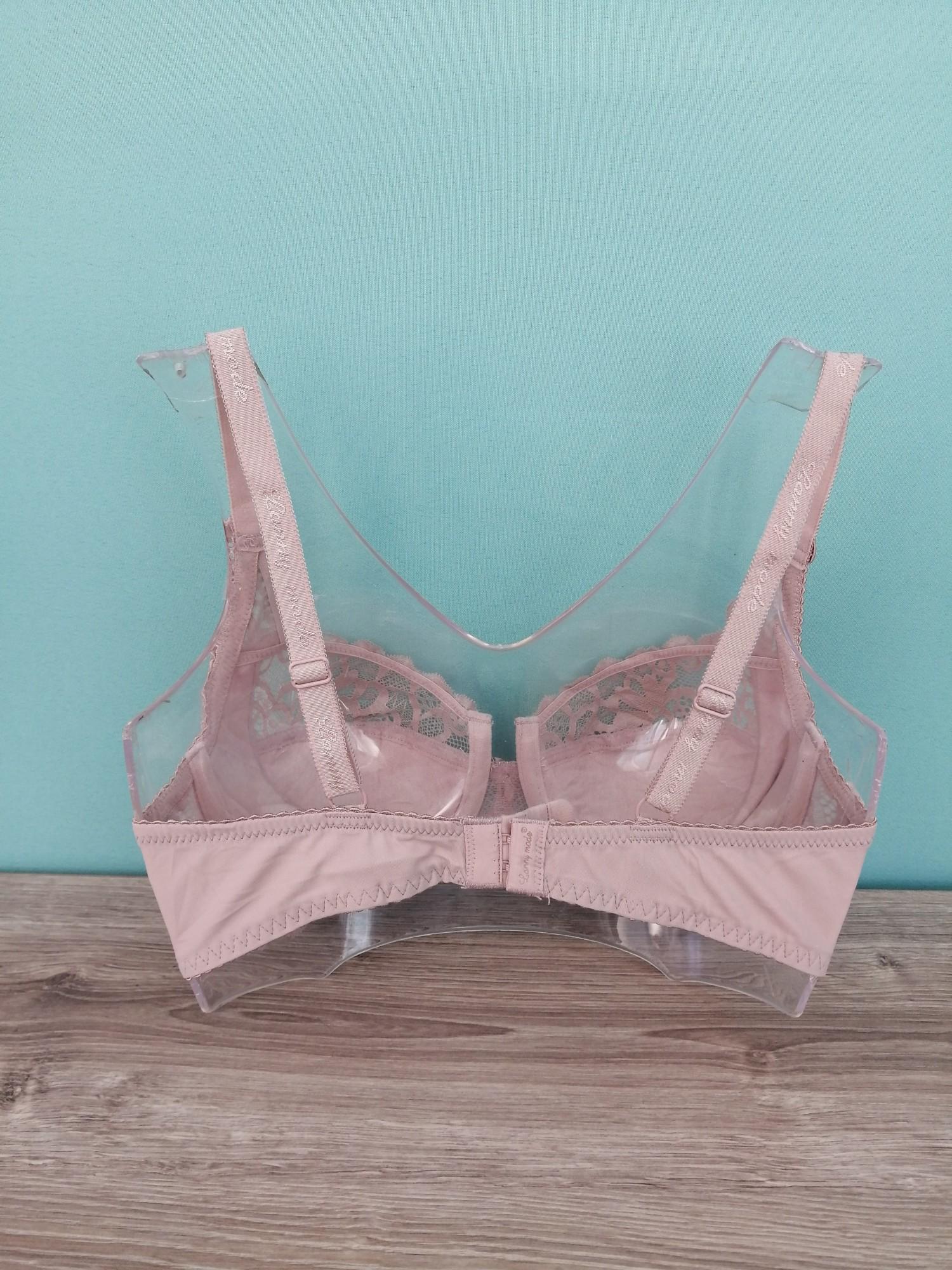 Бюстгальтер з кісточками Lanny Mode тонкий мереживний 85C Капучино (11118) - фото 4 Бюстгальтер з кісточками Lanny Mode тонкий мереживний 85C Капучино (11118) - фото 4