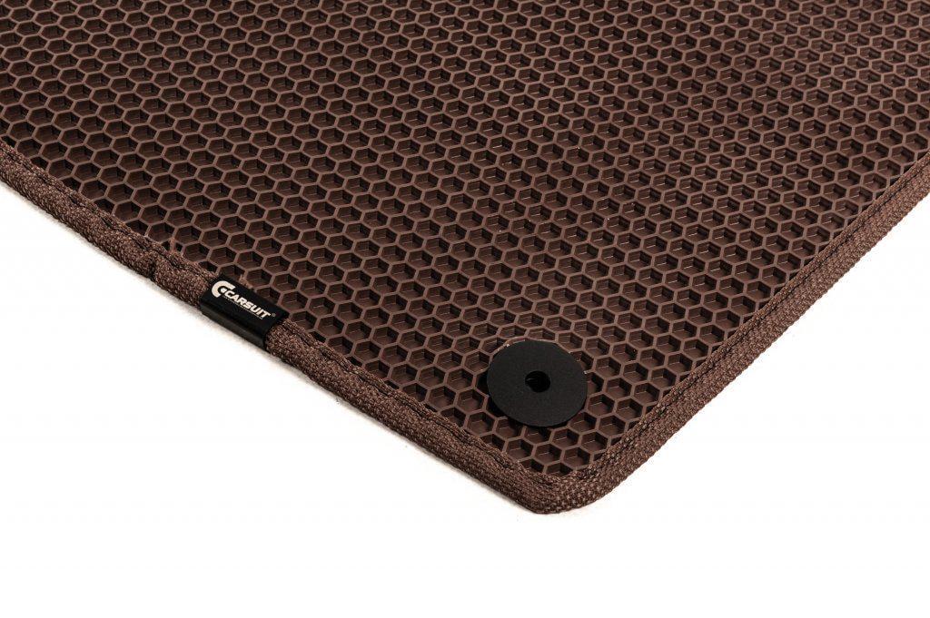 Коврики в автомобиль резиновые Digital Designs Carsuit для Seat Ibiza 2017- гг. Коричневый (185409)